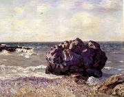 Alfred Sisley Langland Bay,Storr s Rock-Morning oil painting picture wholesale